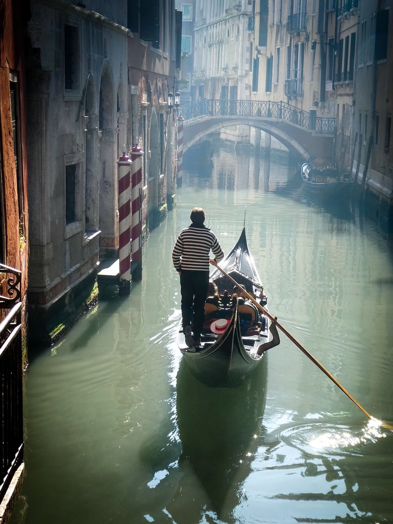 Venice canals during the Renaissance